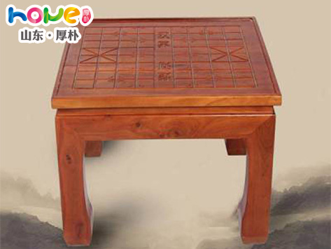 幼兒園兒童實(shí)木多功能國(guó)學(xué)象棋圍棋桌批發(fā)