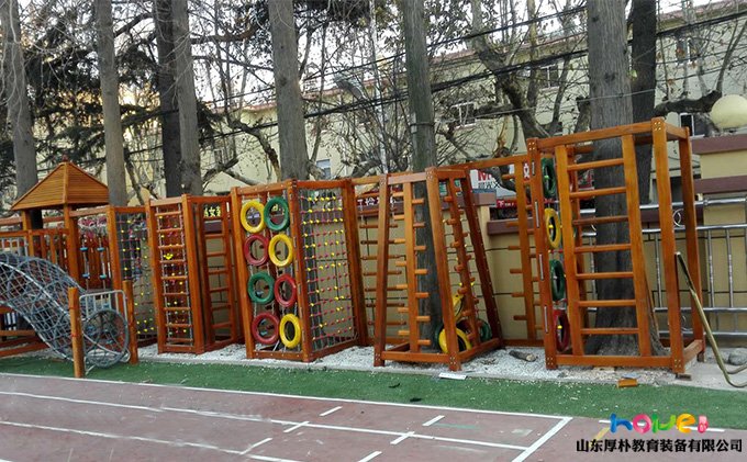 山東厚樸黃島幼兒園戶外案例