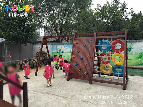 幼兒園兒童攀爬架實拍