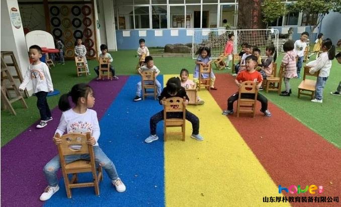 幼兒園大班體育活動教案好玩的椅子