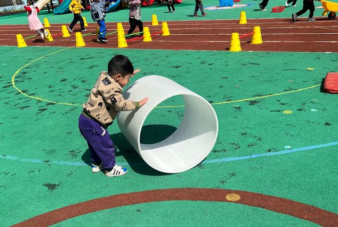 滾筒案例-臨安這所幼兒園來了“新朋友”