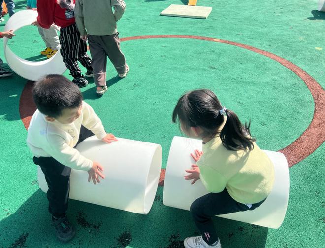 滾筒案例-臨安這所幼兒園來了“新朋友”