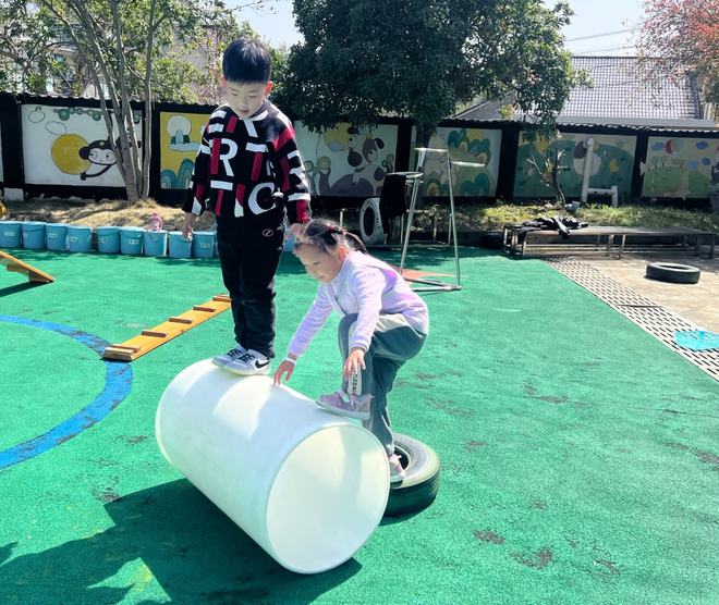 滾筒案例-臨安這所幼兒園來了“新朋友”