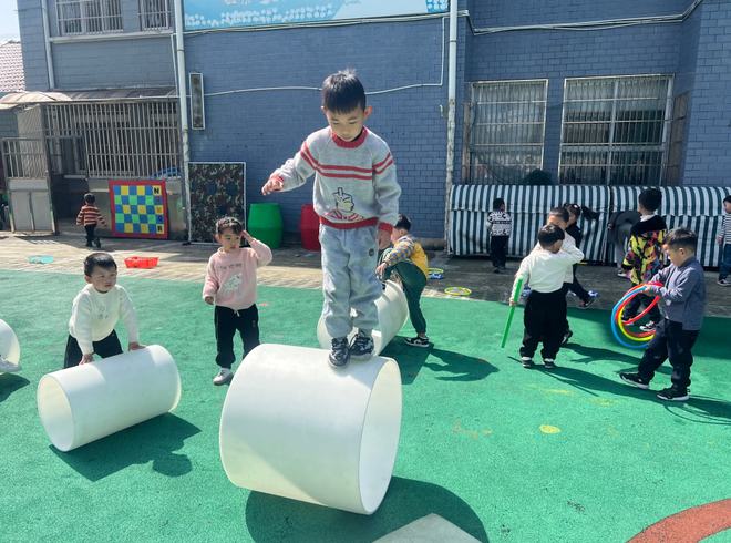 滾筒案例-臨安這所幼兒園來了“新朋友”