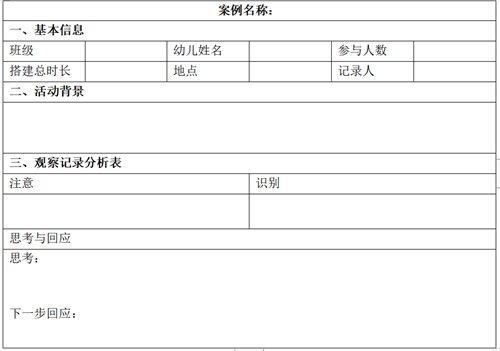 幼兒園積木建構(gòu)游戲中的觀察與支持